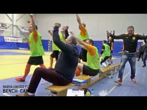 BenchCAM. Vol 1. Futsal. Narva United - Cosmos Tallinn.