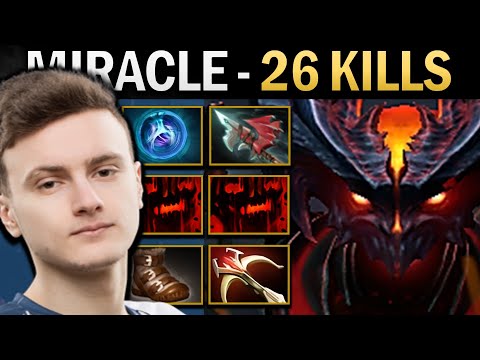 Shadow Fiend Dota Gameplay Miracle with 26 Kills and Pike