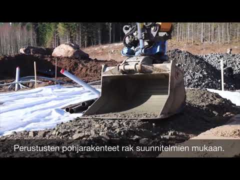 Talon pohjarakentaminen