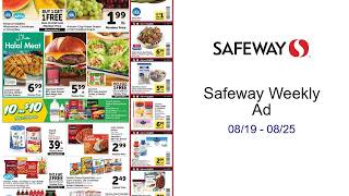 Safeway Weekly Ad 08/19 - 08/25