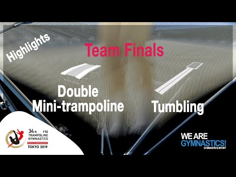 2019 Trampoline Worlds – Double Mini-trampoline and Tumbling Team Finals , Highlights 1