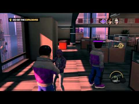 Saints Row: The Third - Co-Op - Walkthrough/Let's Play - Part 1 - OOH EXPLOSIVES! (ft. Slogoman)