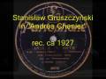 Old Tango from Poland: Stanisław Gruszczyński - Come To Me! (Przyjdź) 1932