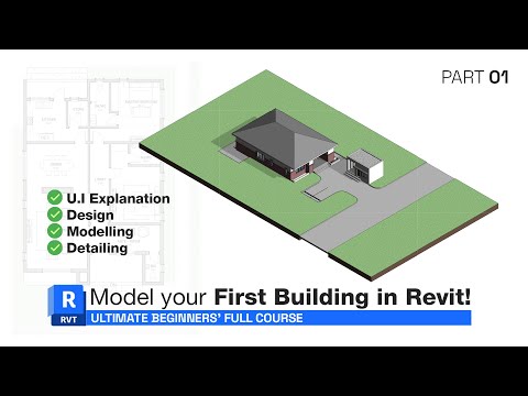 Revit Bungalow Design Course – Complete Beginner Guide for Autodesk Revit