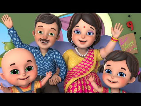 एक सुंदर घर | Hindi Rhymes & baby songs for Children | Hindi poem | Jugnu kids