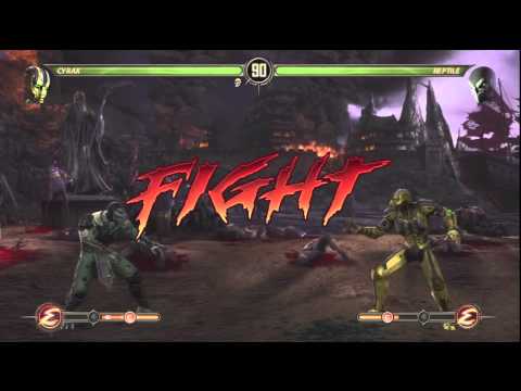 vVv Krayzie (Cyrax) vs Chris G (Noob/Reptile) - SCR Money Match