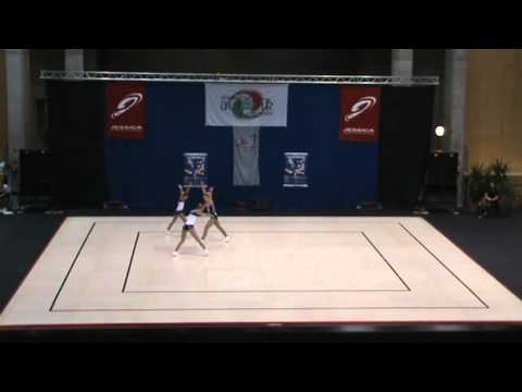 Bali Bianka Ákoshegyi Dóra Szabó Babett (Final) Ungarn Open Aerobic Gymnastics 2015