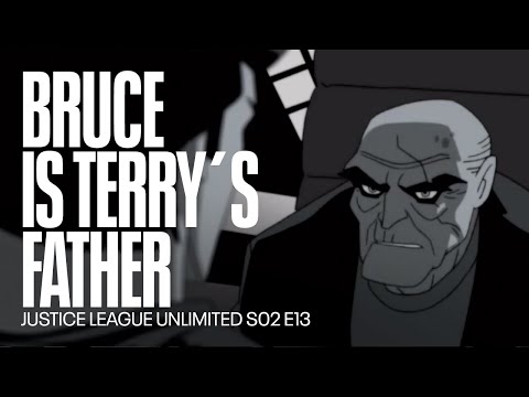 Bruce Wayne is Terry McGinnis father | Justice League Unlimitted