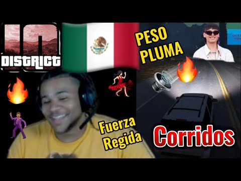 FANUM REACTS TO MEXICAN CORRIDOS 🇲🇽🔊(PESÓ PLUMA, FUERZA REGIDA, CHINO PACAS, ETC)