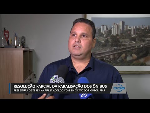 Prefeitura de Teresina firma acordo com Sindicato de Motoristas 23 03 2023