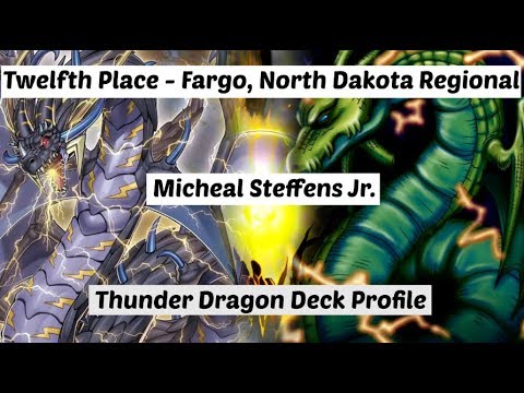 Yu-Gi-Oh! Twelfth Place - Fargo, ND Regional - Thunder Dragon Deck Profile