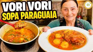 🍲 VOCÊ JÁ PROVOU VORI VORI? A Sopa Paraguaia que Aquece o Coração! Vori Vori  Sopa Paraguaia #1392