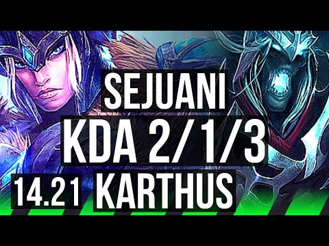 SEJUANI vs KARTHUS (JGL) | 2/1/3 | EUW Master | 14.21