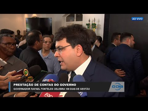 Rafael Fonteles realiza prestação de contas dos 100 primeiros dias de sua gestão 10 04 2023