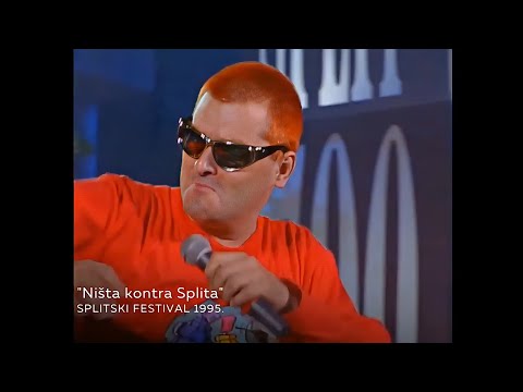 Dino Dvornik - Ništa Kontra Splita (Splitski festival 1995) [HD]
