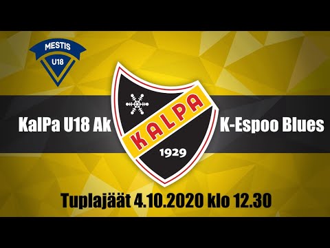 KalPa U18 Akatemia - K-Espoo Blues U18 4.10.2020