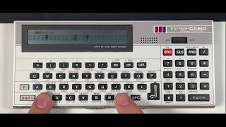 Porting 'Ski Trek' to the Casio FX-7050P - Full code Walkthrough