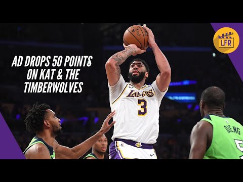 Anthony Davis Drops 50 Points on Karl Anthony Towns & the Timberwolves