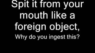 Mystery Rash (Demo of We will erase all life on earth)- Say Anything (Lyrics video)