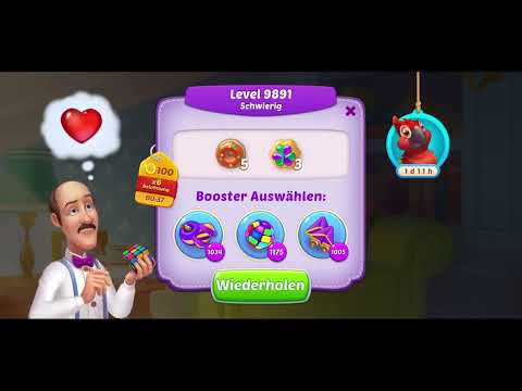 Homescapes Level 9891  -- No cheats