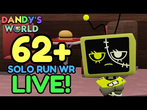 🔴🎥 VEE SOLO WR Floor 62+ (time to suffer again) | Dandy's World