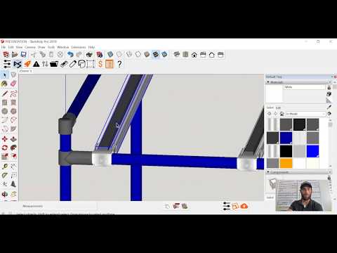 How to draw roller tracks with Sketchup | Flexpipe