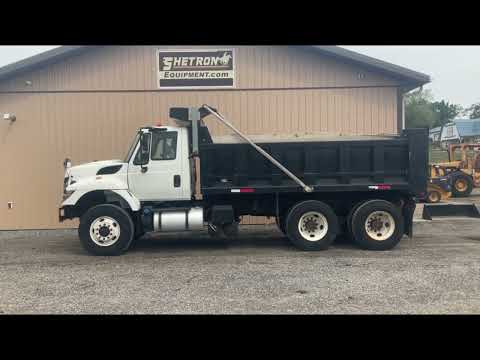 2016 INTERNATIONAL NAVISTAR 5300 DUMP TRUCK  For Sale