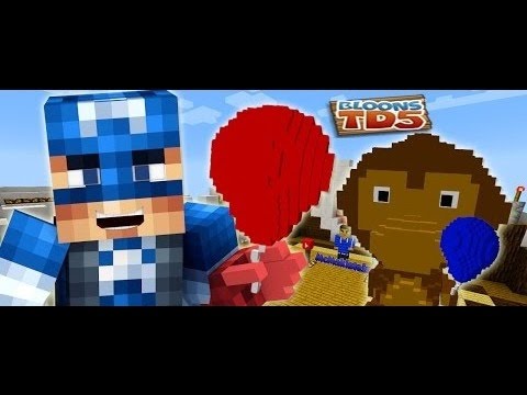 US Minecraft Games - BLOONS TOWER DEFENCE IN...
