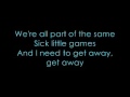 Sick Little Games - All Time Low (with lyrics) 