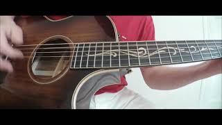 Je t'attends Axelle RED (Tutoriel guitare) - Niv4