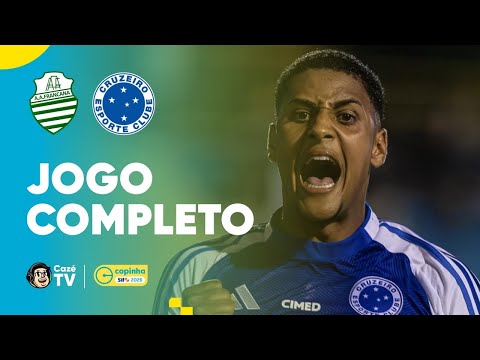 JOGO COMPLETO: CRUZEIRO X FRANCANA | COPINHA 2026 | FASE DE GRUPOS | 3ª RODADA
