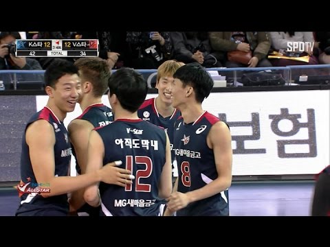 [V리그] 올스타전 세리머니 모음 (01.22)