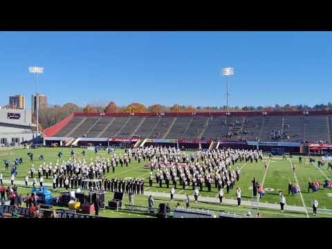20211113 UMass Minuteman Marching Band - Half Time Show