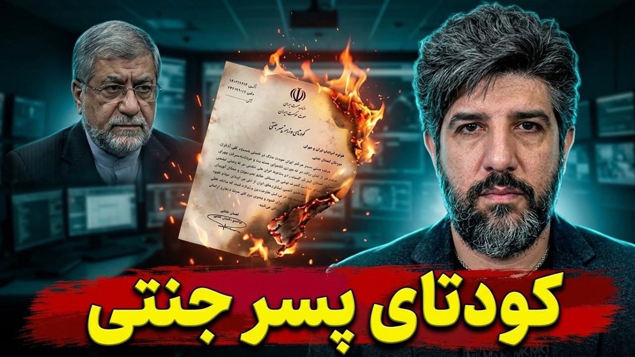 وصیت نامه خامنه ای سوخته و دیگر وجود ندارد_پسر جنتی دنبال حذف ولایت فقیه و تغی
