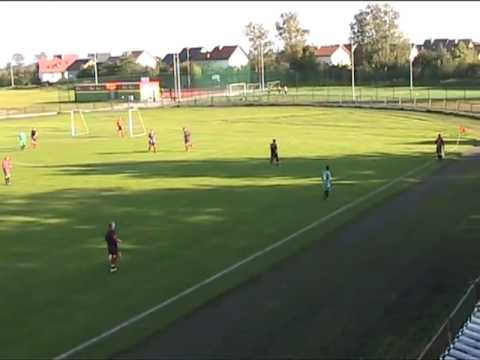 Żuławy   GKS Kolbudy    przed pierwszym rzutem karnym