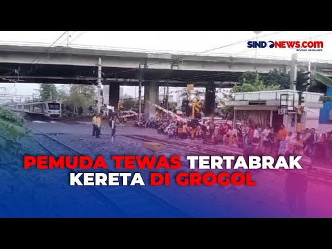 Pakai Headset saat Berolahraga, Pemuda Tewas Tertabrak Kereta di Grogol