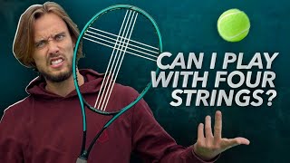Playing With a Racket With World's Smallest Sweetspot