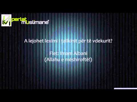 A lejohet leximi i tallkinit për të vdekurit - Albani