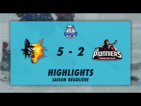 Brûleurs de Loups de Grenoble 5-2 Pionniers de Chamonix - Highlights - Synerglace Ligue Magnus 22/23