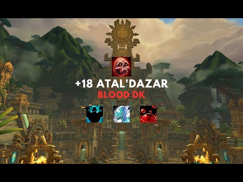 +18 Atal'Dazar 2 Chest | Blood DK POV | Dragonflight M+ Season 3