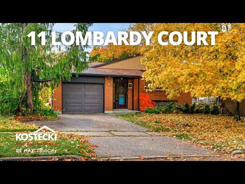 Fabulous Forest Hill - 11 Lombardy Court - Kitchener Real Estate Video