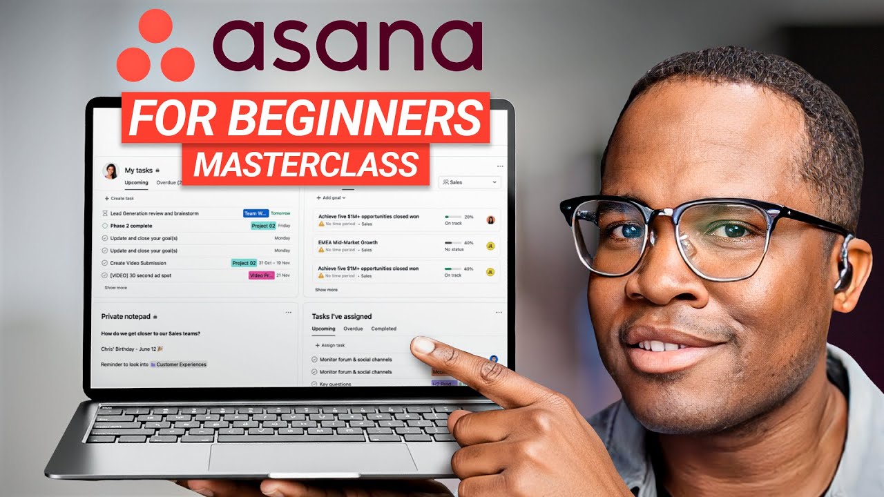 Asana Tutorial for Beginners 2026 | Complete Masterclass (How to Use Asana)