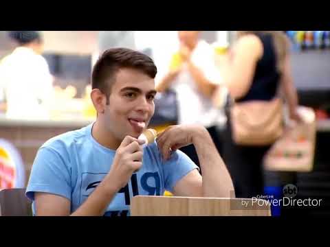 Blind man eating ice cream prank! Always Nevermind