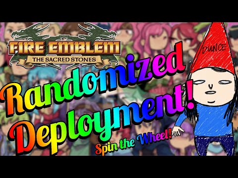 Fire Emblem: The Sacred Stones Randomized Deployment Iron Man Part 1