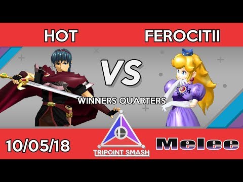 Tripoint Smash 30 - Winners Quarters - Hot (Marth) Vs. Ferocitii (Peach)