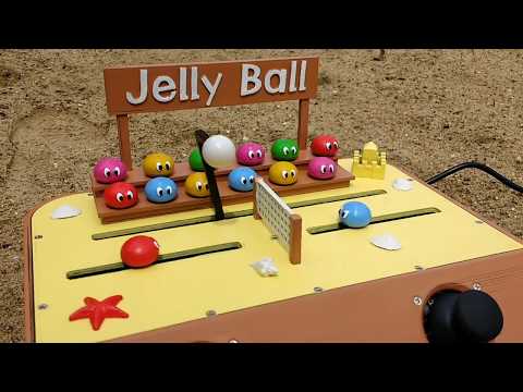 JellyBall - Volleyball arcade machine for 1-2 players
