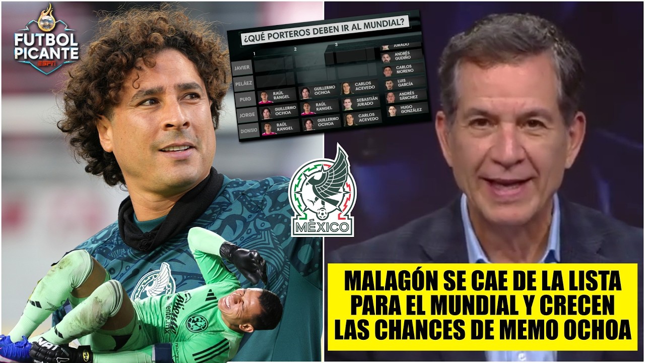 MALAGÓN SE ROMPE y Memo Ochoa ESCALA en la lista de porteros para el MUNDIAL 2026 | Futbol Picante