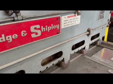 LODGE & SHIPLEY 0306- AB SHEARS, POWER SQUARING (Inches) | Wheeler Machinery Sales (1)