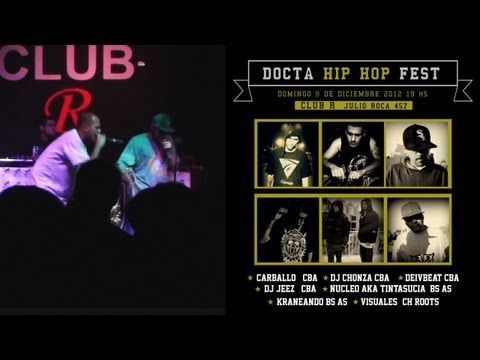 Mr Deivbeat , Biblo y DJ Chonza @ DOCTA HIPHOP FEST 2012
