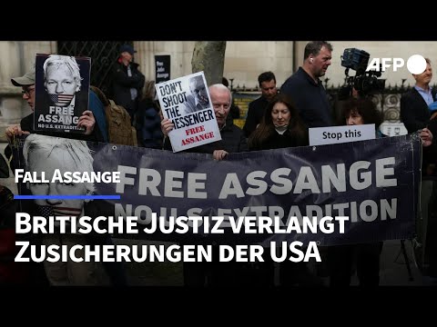 Fall Assange: Britische Justiz verlangt Zusicherungen der USA | AFP